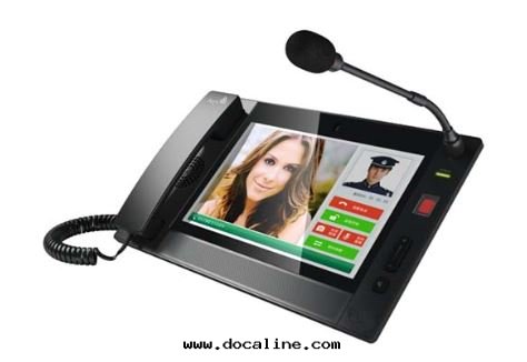 10寸(cùn)觸摸屏可(kě)視化(huà)网(wǎng)絡話(huà)筒