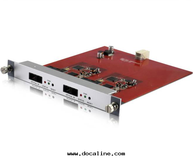 两(liǎng)路(lù)光(guāng)纖輸出(chū)卡(kǎ)